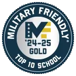 Military Friendly 2024-2025 Top 10 School